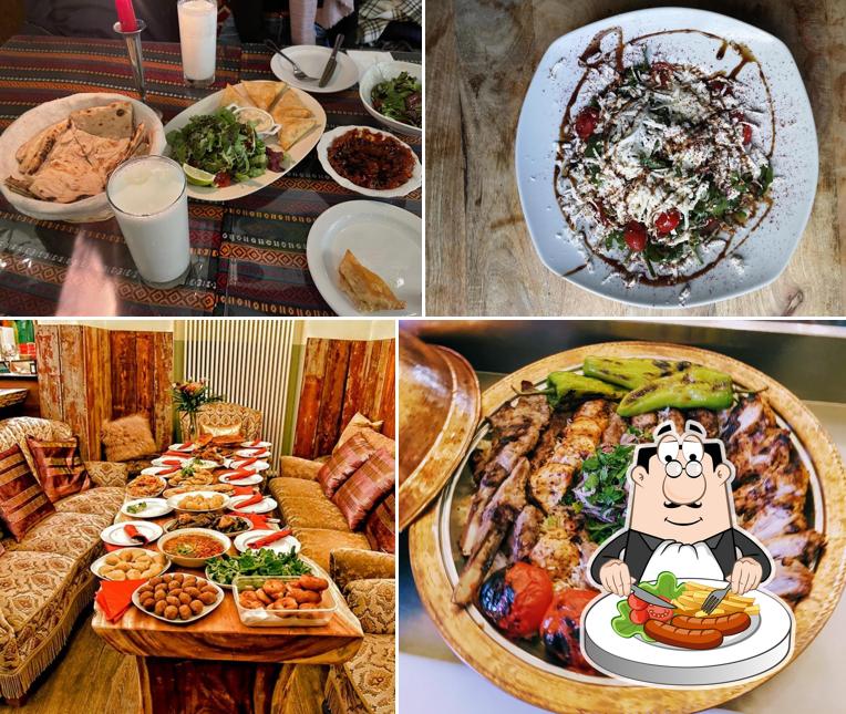 Gerichte im Tenur - Kurdische Küche, Café, Bar