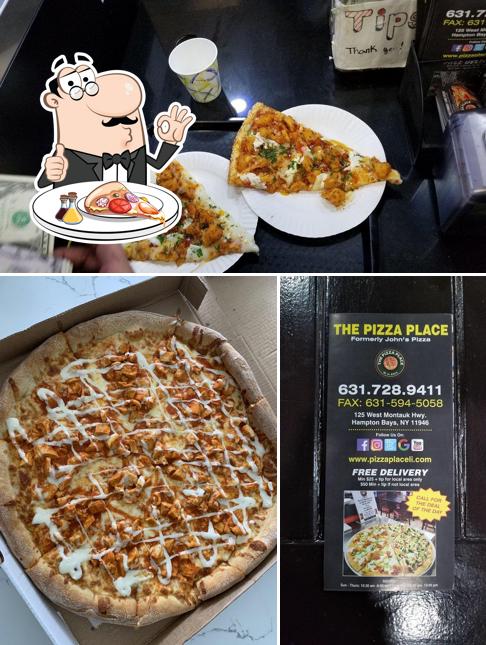 The Pizza Place Hampton Bays, 125 W Montauk Hwy in Hampton Bays