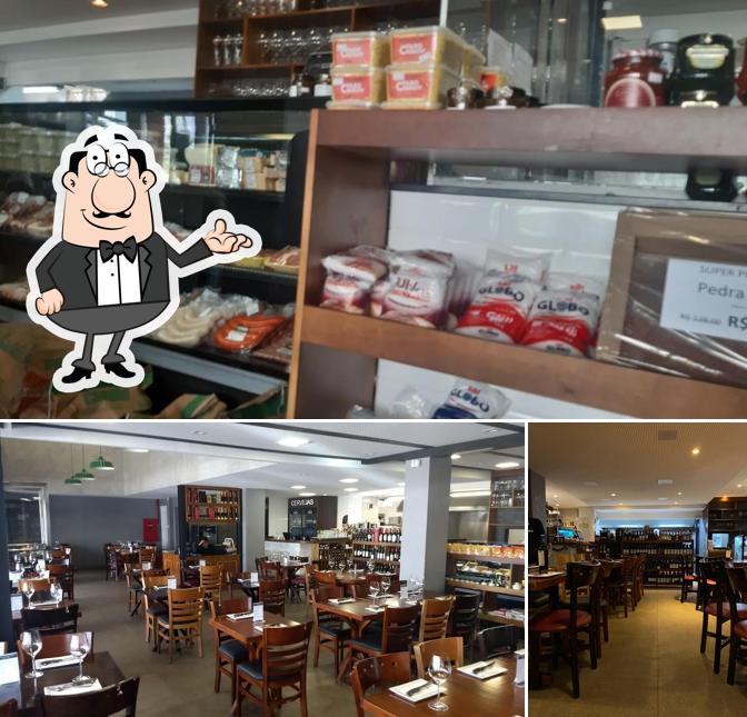 O interior do La Macelleria Vila da Serra Açougue Gourmet e Restaurante (Carnes Nobres)