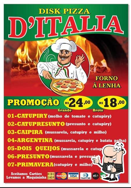 Here's a picture of Pizzaria Ditalia