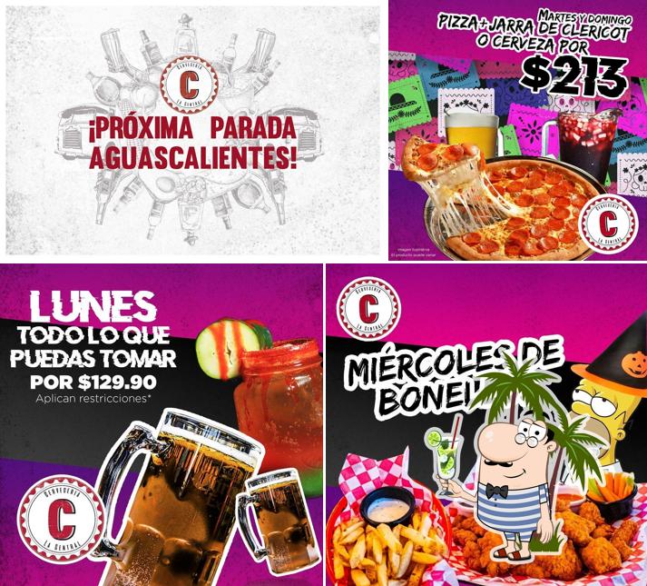 Cervecería La Central pub & bar, Aguascalientes - Restaurant menu and ...