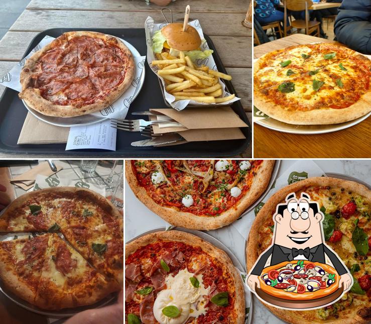 Pick pizza at The Plough & Ale