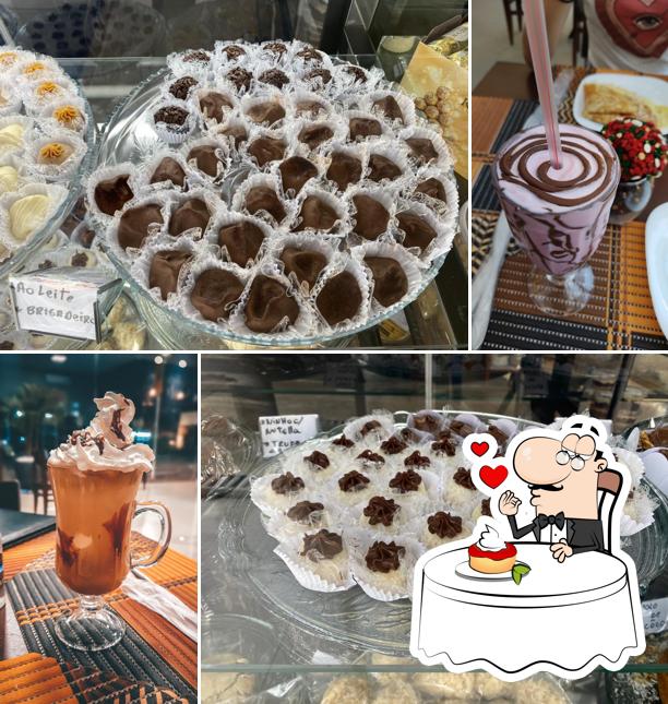 Querido Café oferece uma seleção de pratos doces