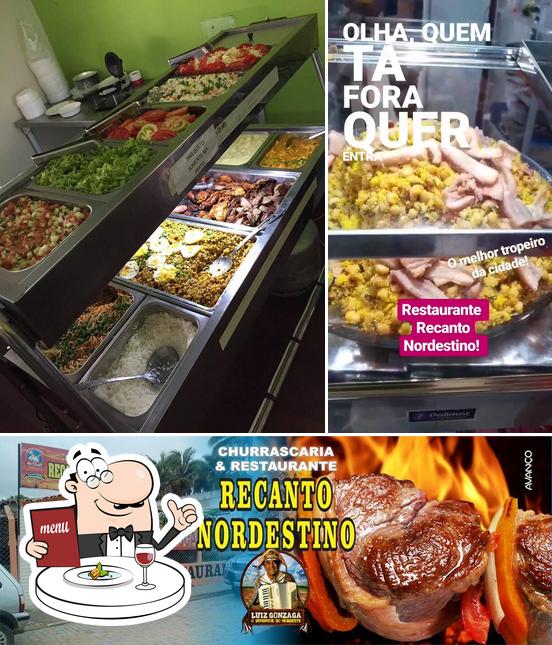 Comida em Restaurante Nordestino