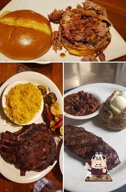 Try out meat dishes at Whiskey Creek Wood Fire Grill
