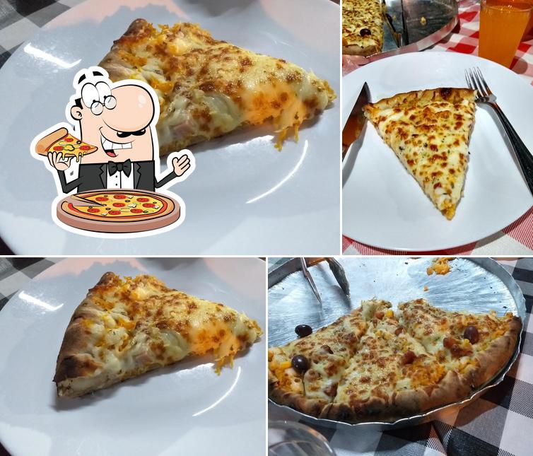 Consiga pizza no Veneza Pizzaria