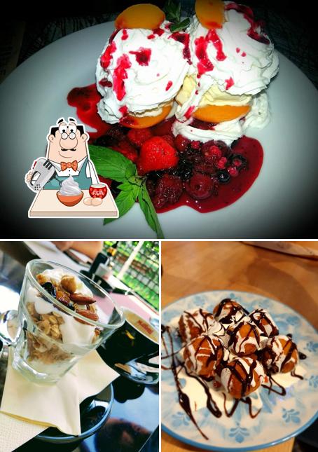 Happy Dine Bistro sert une variété de desserts