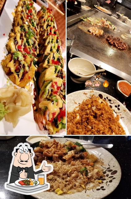 Comida en Sapporo Hibachi Steakhouse And Sushi
