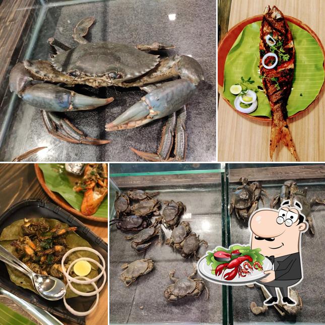 The guests of Sea Salt can get different seafood items