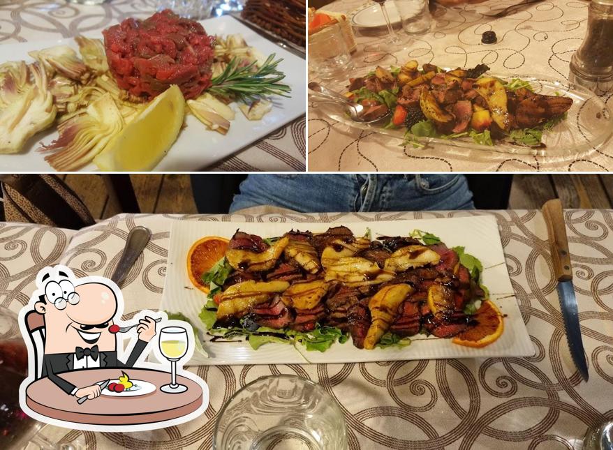 Cibo al Ristorante La Gola di Bacco