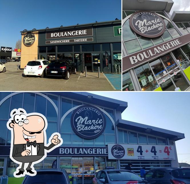 L'extérieur de Marie Blachère Boulangerie Sandwicherie Tarterie