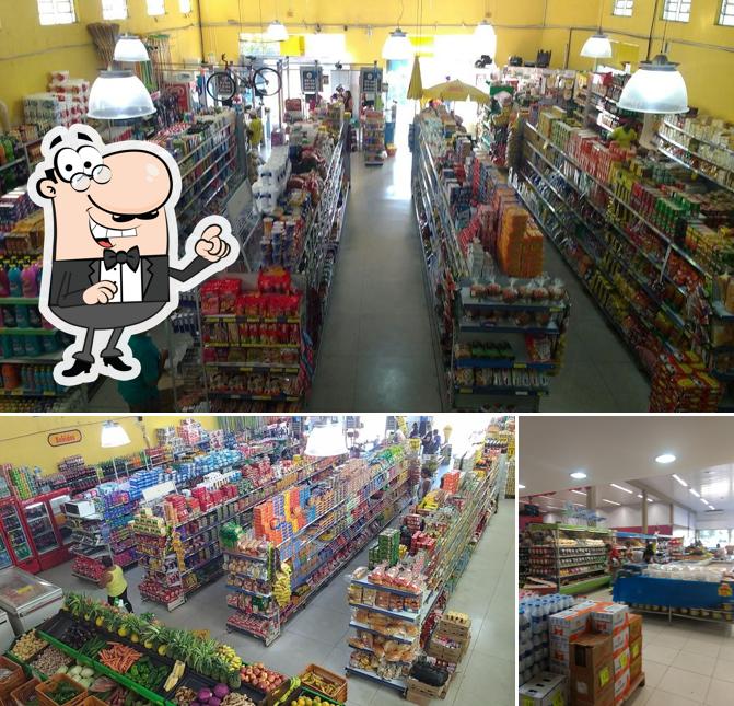 Veja imagens do interior do Supermercado O.A