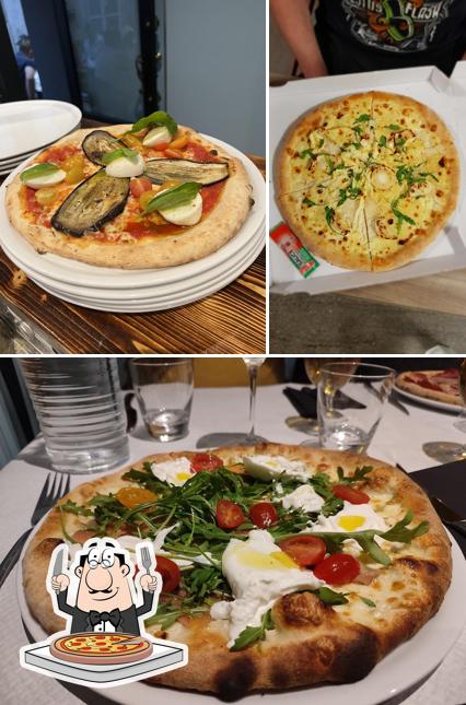 Try out different kinds of pizza