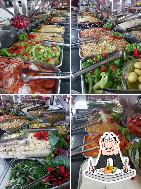 Platos en Churrascaria e Armazém Confiante