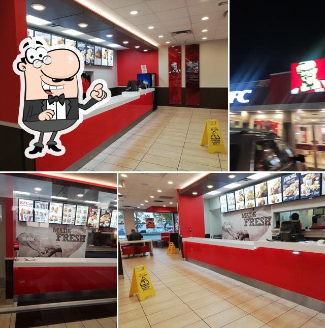 L'intérieur de KFC