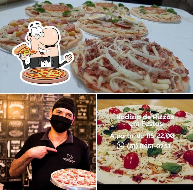 Experimente diferentes tipos de pizza