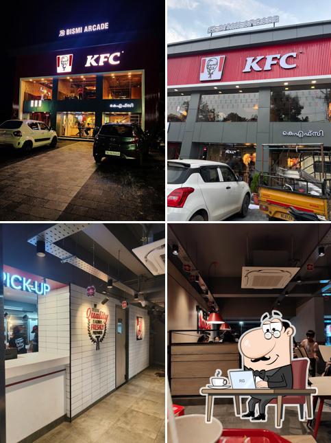 The restaurant's interior and exterior
