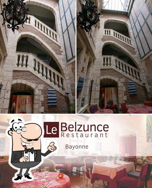 Voici la photo affichant la extérieur et intérieur sur Restaurant Le Belzunce Bayonne