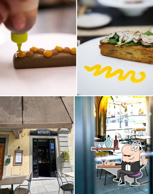 Guarda la foto che presenta la interni e cibo di Ristorante BISTROT AL 5