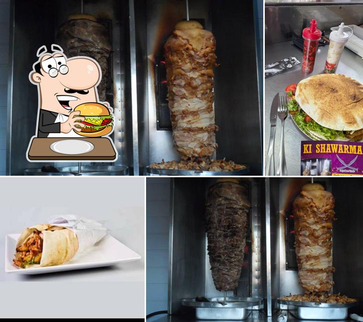 Hambúrguer em Ki Shawarma