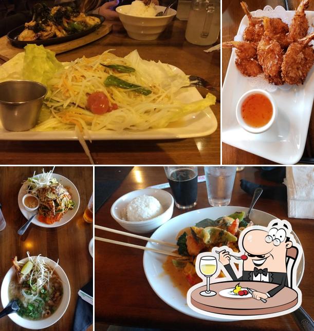 Meals at Kin Khao Thai Eatery