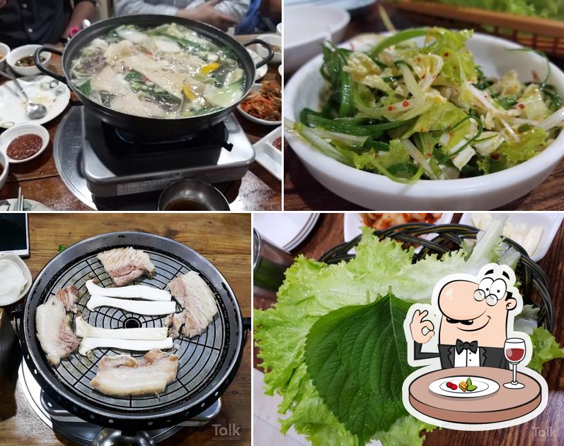 Meals at Pearl Meat Korean Restaurant