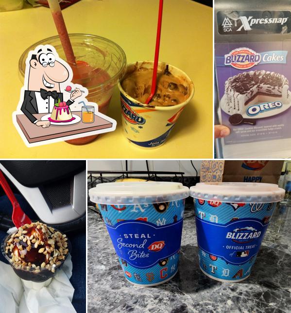 Dairy Queen (Treat) provides a number of desserts