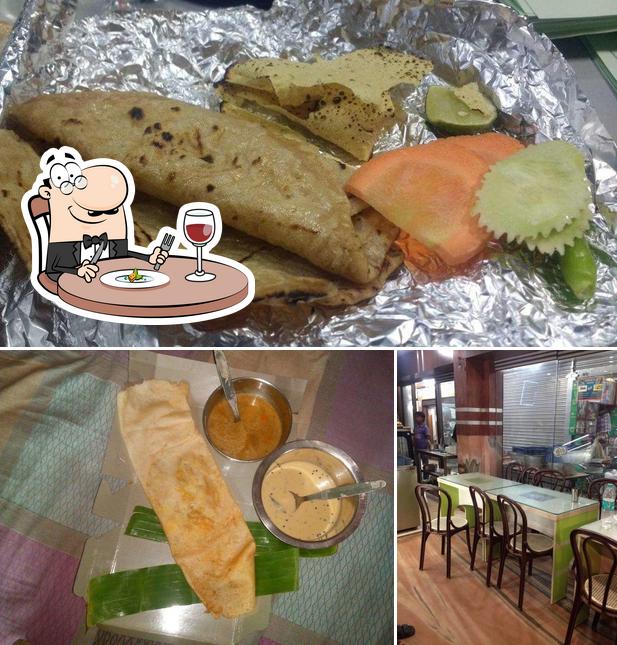 The restaurant's food and interior