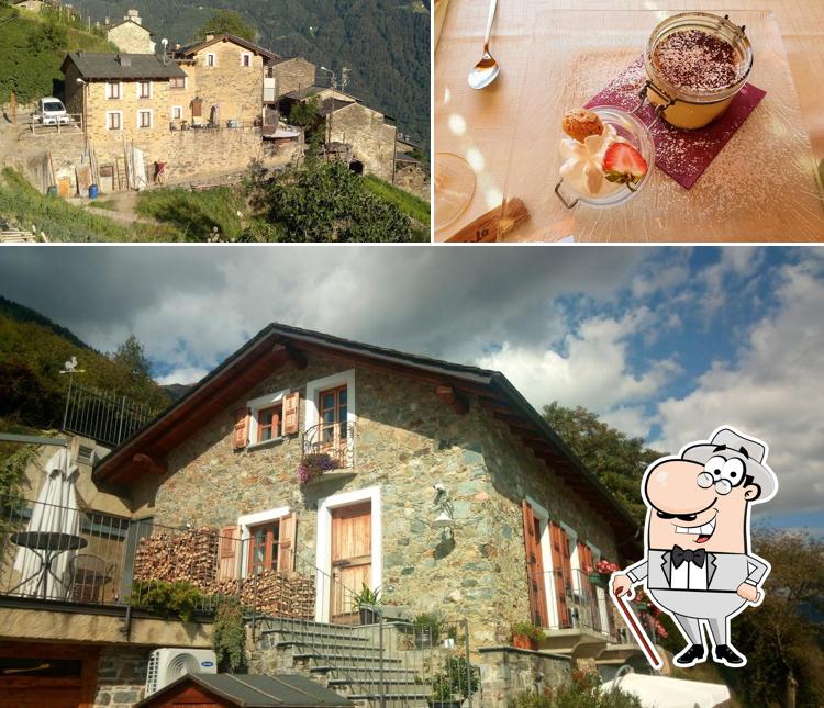 Osteria Roncaiola si caratterizza per la esterno e cibo
