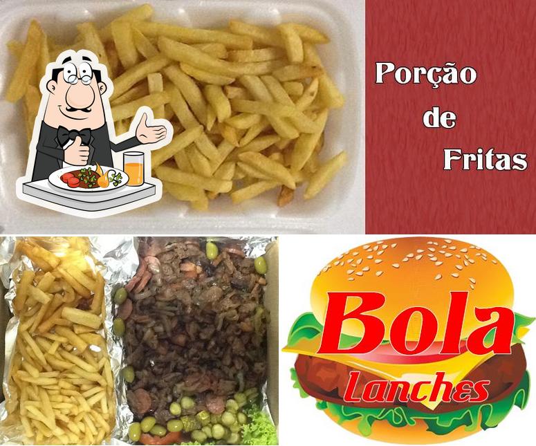 Comida em Frango do bola