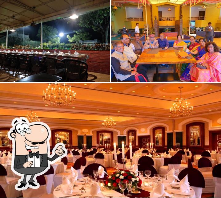 The interior of Kalyanam Hotel And Resort