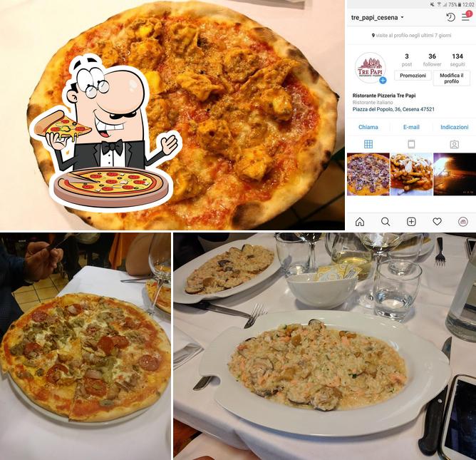 Prenditi una pizza a Ristorante Pizzeria Tre Papi