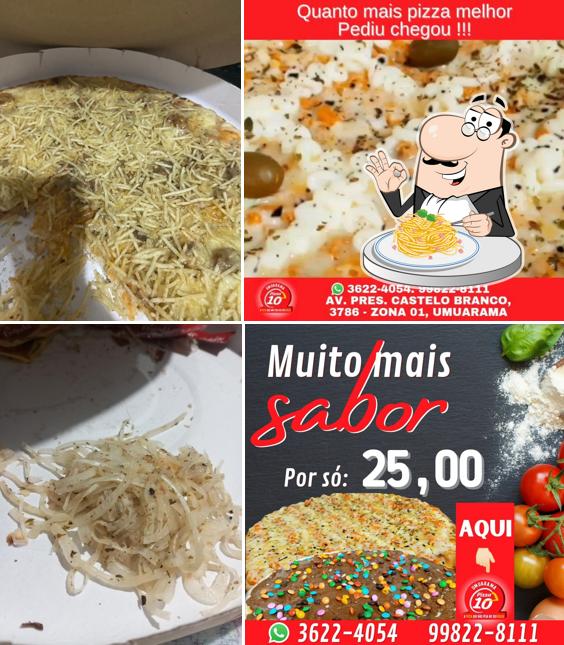 Espaguete carbonara em Umuarama Pizza 10