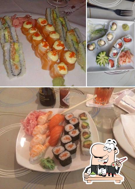 Commandez de nombreuses options de sushi