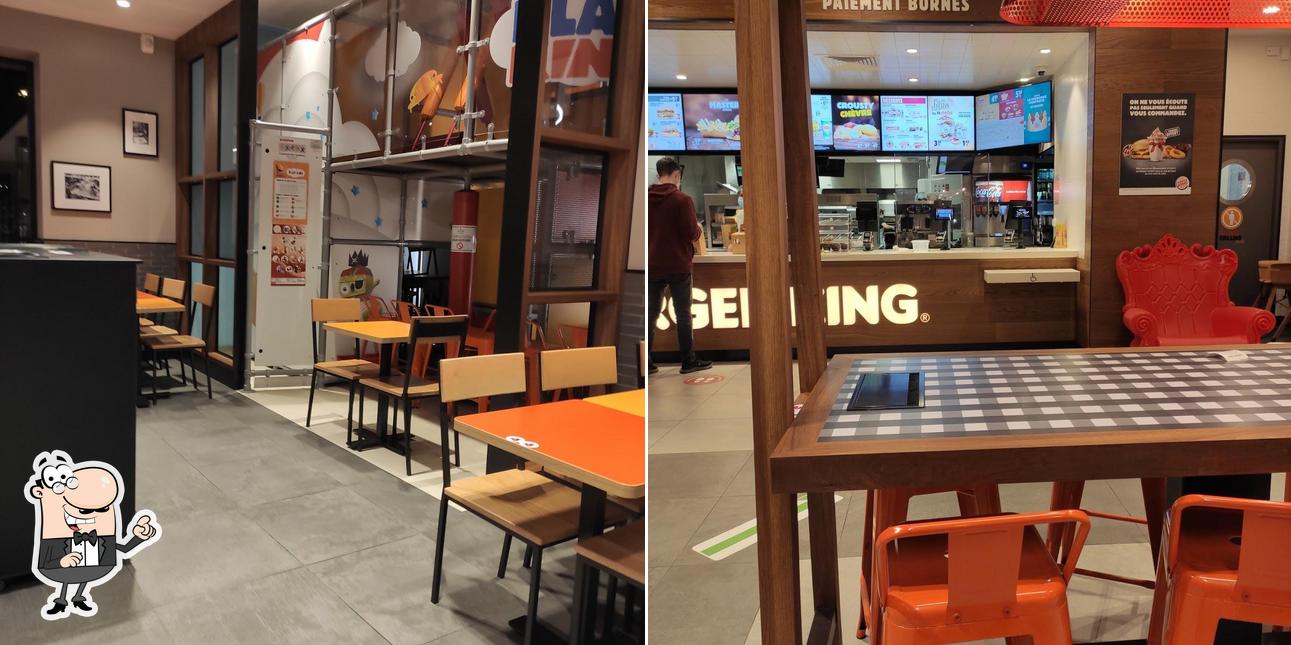 L'intérieur de Burger King