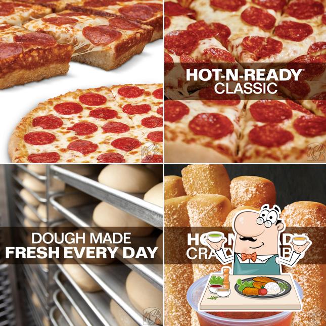 Nourriture à Little Caesars Pizza