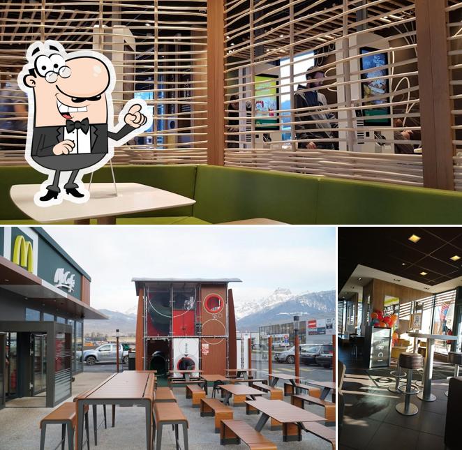 Gli interni di McDonald’s