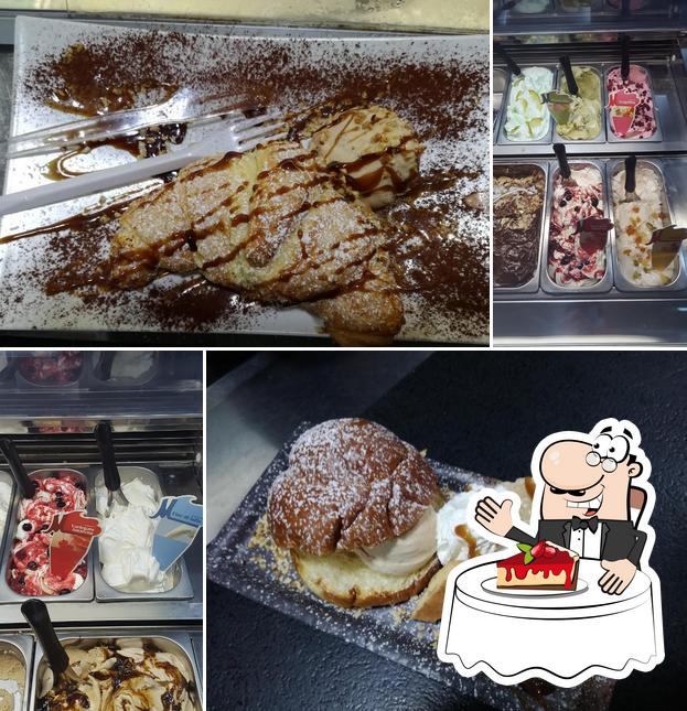 Bar gelateria cornetteria Scacco Matto serve un'ampia varietà di dessert