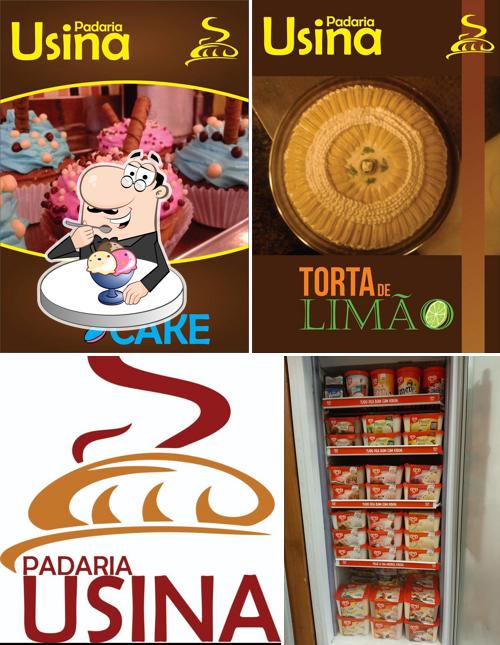 Padaria Usina provê uma variedade de pratos doces