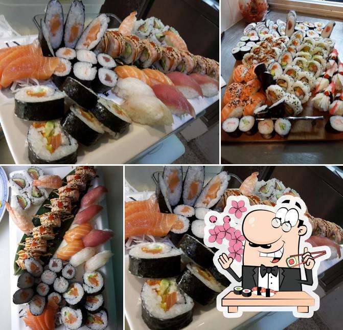 Prova le diverse opzioni di sushi