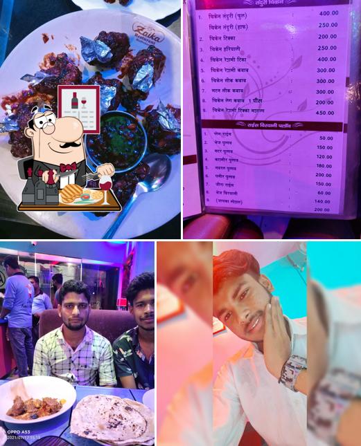 Pick meat dishes at Zaika Family Restaurant