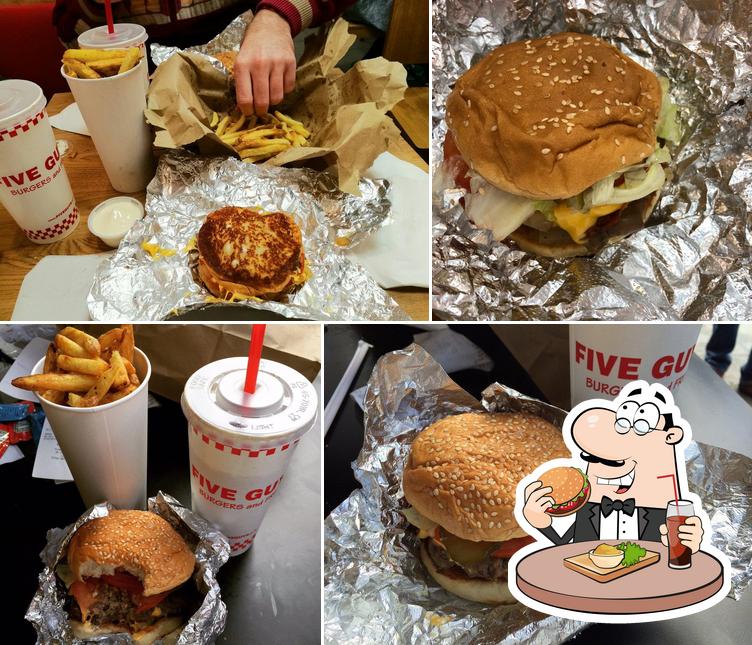 Commandez un hamburger à Five Guys