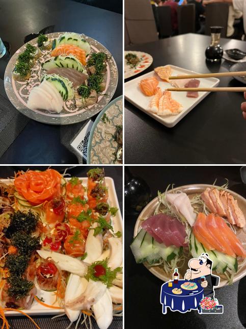 Sashimi em Kaiyō Sushi Bar