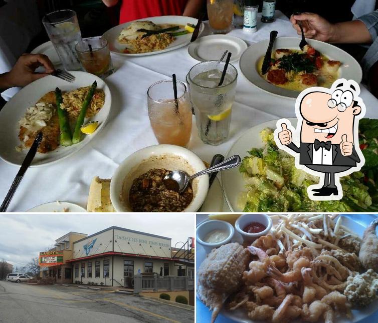 Look at the pic of Landry's Seafood House
