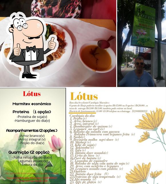 Взгляните на снимок ресторана "Lotus Restaurante Vegetariano"