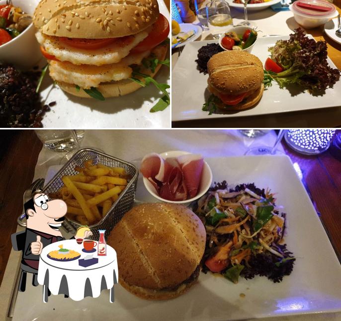Prova un hamburger a Brasserie de la Planta chez Claude