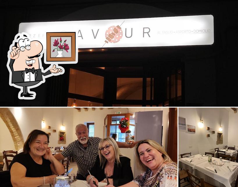 Gli interni di Pizzeria Cavour Ortona