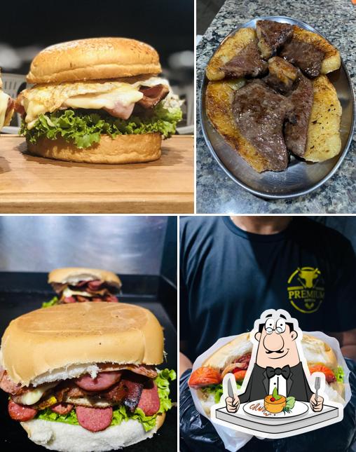 Comida em Premium Espetos e Burguer
