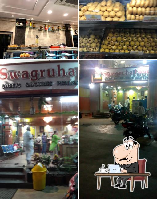 The interior of Swagruha Foods