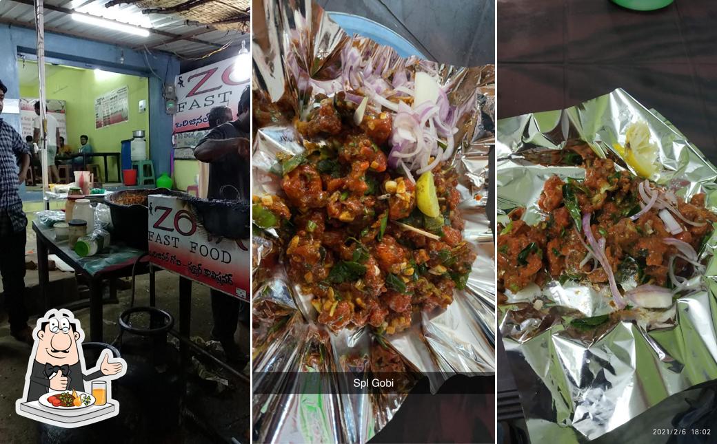 Food at Zoya fast food